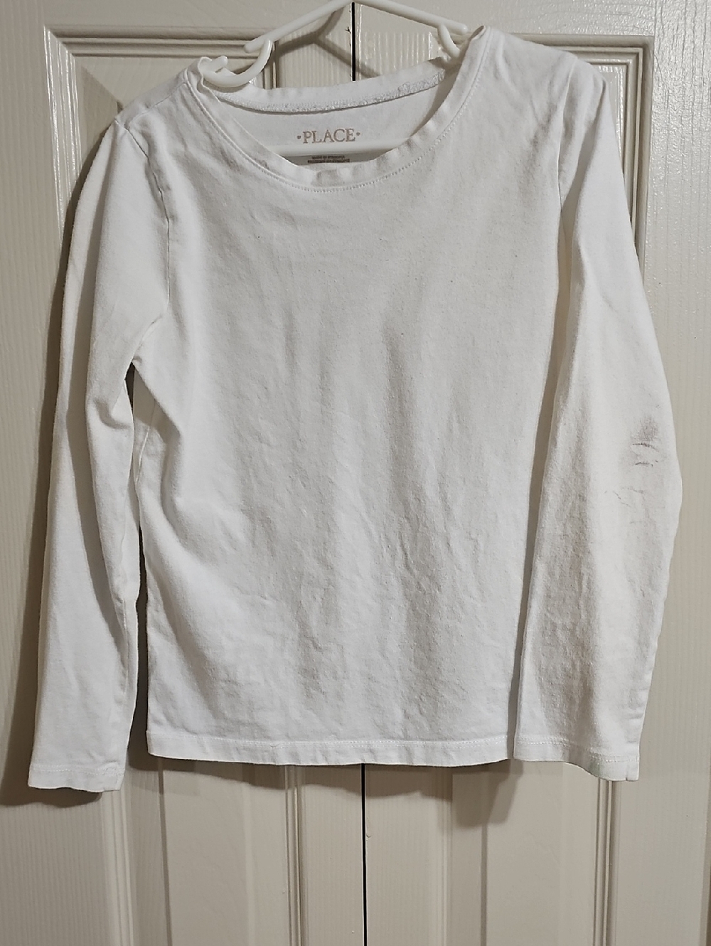 The Children's Place White Long Sleeve Tee